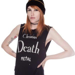 UNIF Christian Death Metal Muscle Tank Shirt